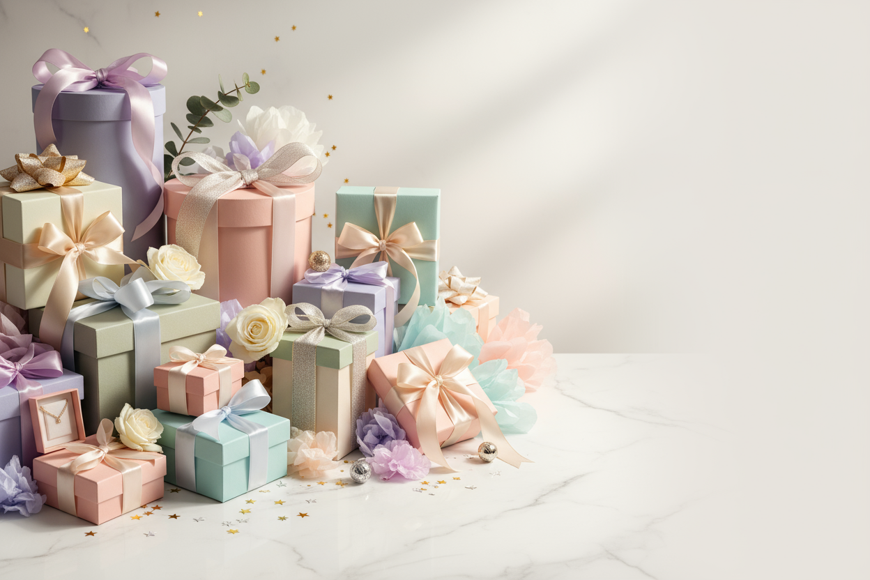 hero image for gift items.